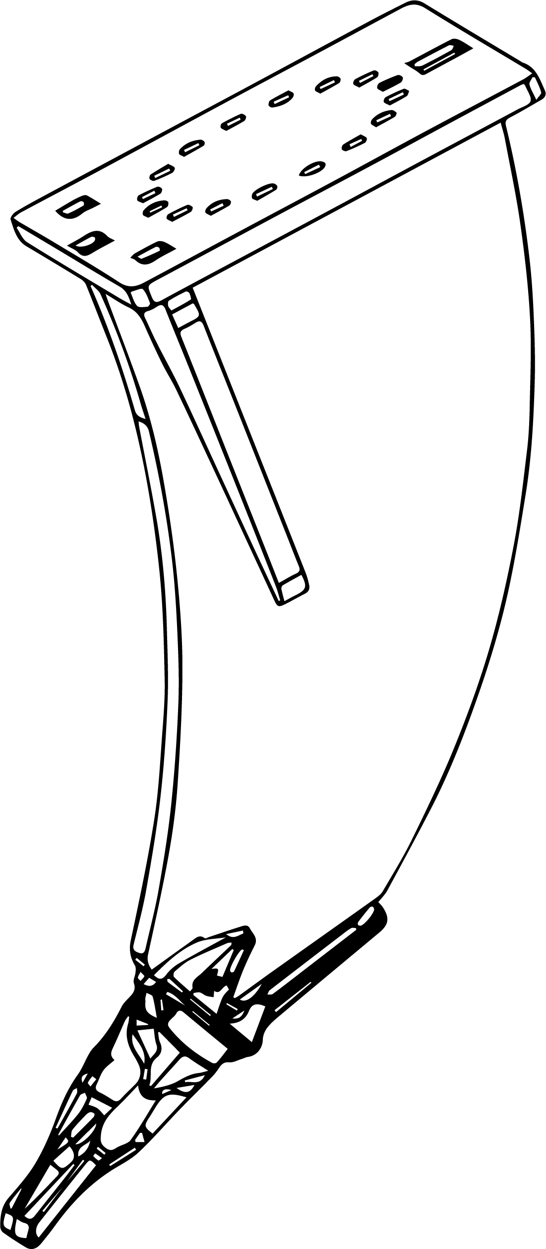 Ripper excavator attachment