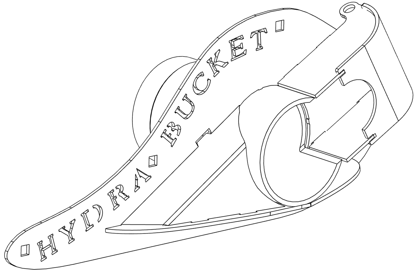 Hydra Bucket PTO Side