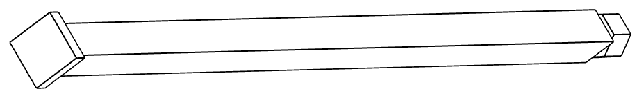 HYDRA DISC AXLE W/ NUT