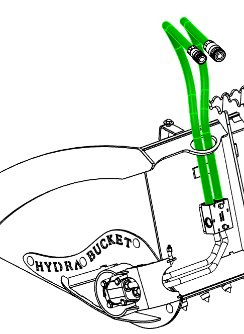 Hydra Bucket Hoses