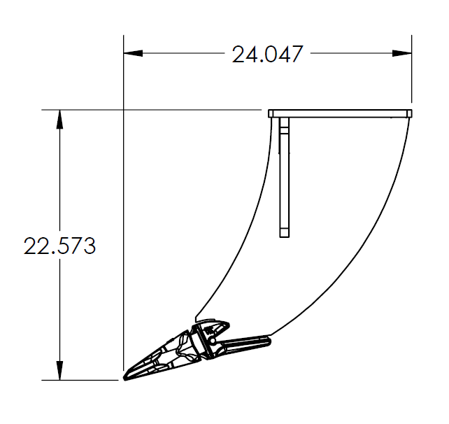 XCMG XE 55 Excavator Ripper