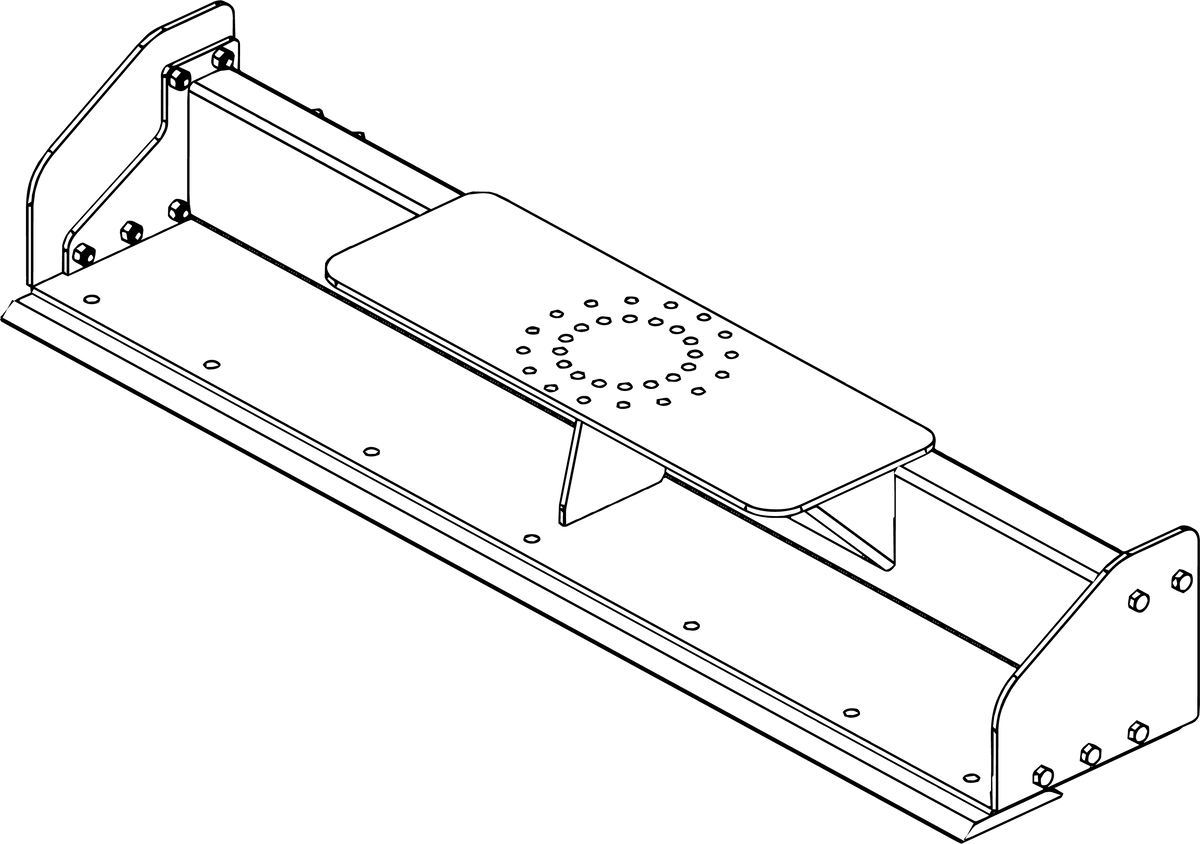 Grading Beam excavator attachment