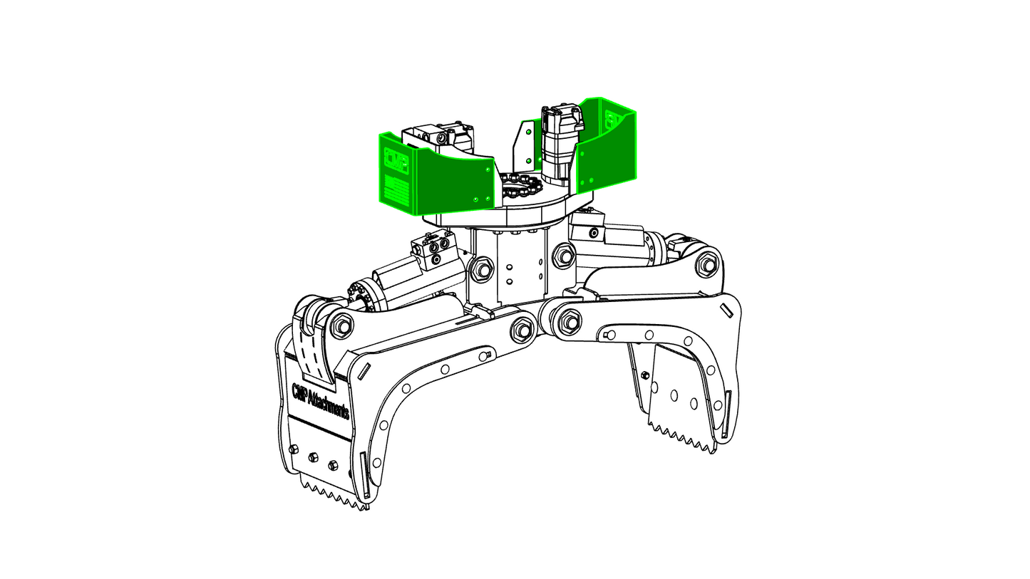 HYDRA GRAPPLE MOTOR GUARD (HG51-HG242)